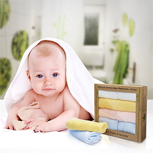Top 10 Best Organic Bamboo Baby Washcloths Reviews 20172018 on