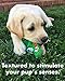 Crocodile Sensory Dog Toy Natural Rubber (Latex), Lead-Free & Chemical-Free, Handpainted, Soft & Squeak