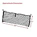 Zento Deals Black Mesh Net Hammock Cargo Storage Vehicle Organizer Premium Quality