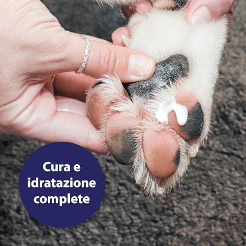 Cura Per Le Zampe Per Cani 75g - Crema polpastrelli cane - Ricca Cura E Idratazione Per Le Zampe Del Cane - Protegge Dall'Inaridimento E Dalle Crepe - Si Assorbe Rapidamente - Zampe vellutate