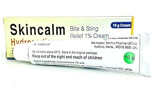 HEMIR Skincalm Bite and Sting Relief 1% Cream, 10g