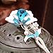STARROP Chinese Hair Chopstick Hair Decor flower Hair Pin Hair Clip Metal Hair Stick
