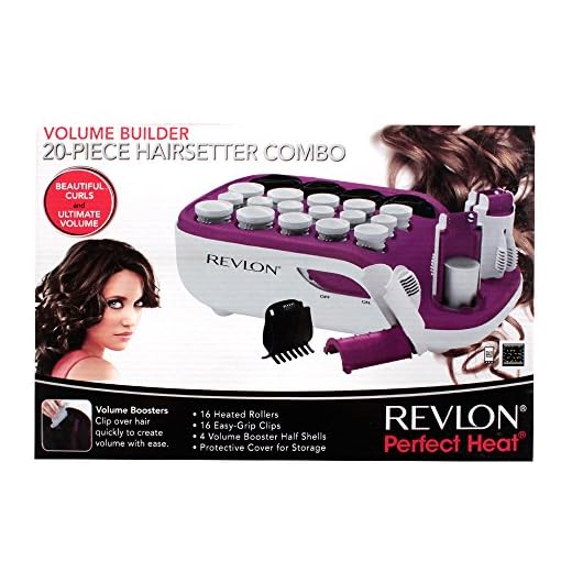 Revlon Perfect Hear Volume Builder Hairsetter Combo, 20 Count