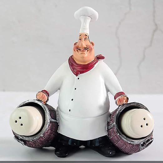 Amazon Com Lemonadeus Italian Chef Theme Figurine Kitchen Decor