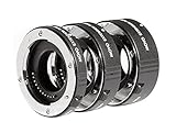 Movo MT-SE47 3-Piece AF Chrome Macro Extension Tube