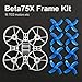 BETAFPV Beta75X 3S Whoop White Frame Kit with 2 Sets 40mm 4-Blade Props 1.5mm Shaft Blue for 75mm 3S Brushless Beta75X Whoop Drone