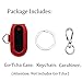 Case for Go-Tcha, Go-Tcha Keychain, Go Tcha case Cover, Go- Tcha Accessories with Keychain Carabiner, Glitter Red. by Logity.