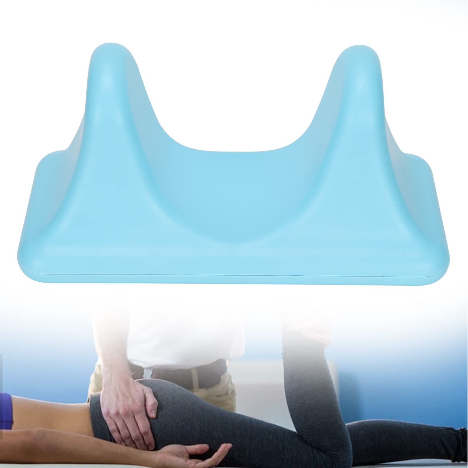 Sicerk Psoas Muscle Release Tool, Pain Relief Psoas Massage Tool Pressure Therapist's Hand Shape for Back for Thigh(blue)