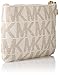 Michael Kors Handbag Jet Set Small Signature Wristlet Vanilla