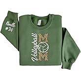 Personalized Volleyball Sweatshirt, Volleyball Sweatshirt, Volleyball Mom Shirt, Custom Gift for Mom