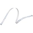 MECCANIXITY FFC FPC Flat Flexible Cable, 14 Pin 0.5mm Pitch 300mm Long (A Type) for LCD 3D Printer Camera DVD TV Laptop Audio Pack of 5