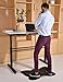 Butterfly Ergonomic Non-Flat Anti Fatigue Standing Desk Mat, Black (1st Generation)