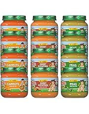 Earth's Best Veggie Jars Variety Pack, 4 Oz, 12 Count