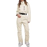 Yousify Womens Ski Suit One Piece Snow Suit Winter Waterproof Outdoor Sports Snowsuit Jumpsuit Snowboard Jacket