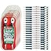 Colgate Wisp - Wisp Toothbrush - Spearmint - Camping Toothbrush - No Water Needed - Guaranteed Freshness. Mini Toothbrush Great for Camping, Traveling. Small Package, Compact, Contains 4 Disposable Toothbrushes. Clean Teeth and Fresh Breath - 5 Packs