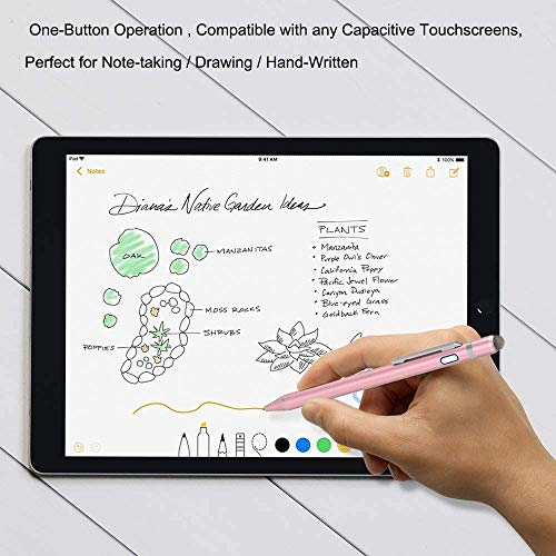 KECOW Stylus Digital Pen for Touch Screens, 1.45mm Fine Elastic Tip