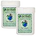 earthbath, Dog Ear Wipes - Gentle Dog Ear Cleaner, Best Pet Wipes for Dogs & Cats, Made in USA, Cruelty-Free Dog Wipes, Keep Your Pet's Ears Naturally Clear & Infection Free - 30 Count (2 Pack)