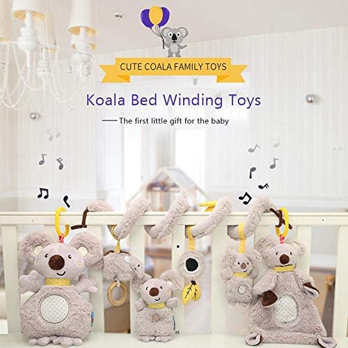 Jouet Poussette Spirale Spirale Activite Poussette Pour Les Enfants Conception De Forme De Koala Mignon Peluche Spiral Toys Poussette Et Jouet De Voyage Cadeau Garde Votre Bebe Heureux Amazon Fr Cuisine Maison
