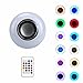 JahyShow LED RGB Color Bulb Light E27 Bluetooth Control Smart Music Audio Speaker Lamps
