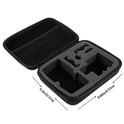 VVHOOY Action Camera Middle Carry Case/Head Chest Strap Mount/Selfie Stick/Floating Handle Grip/Suction Cup Mount Accessories Compatible for Crosstour 4K Underwater Camera/Activeon CX/AKASO Action Cam - Thumbnail 6
