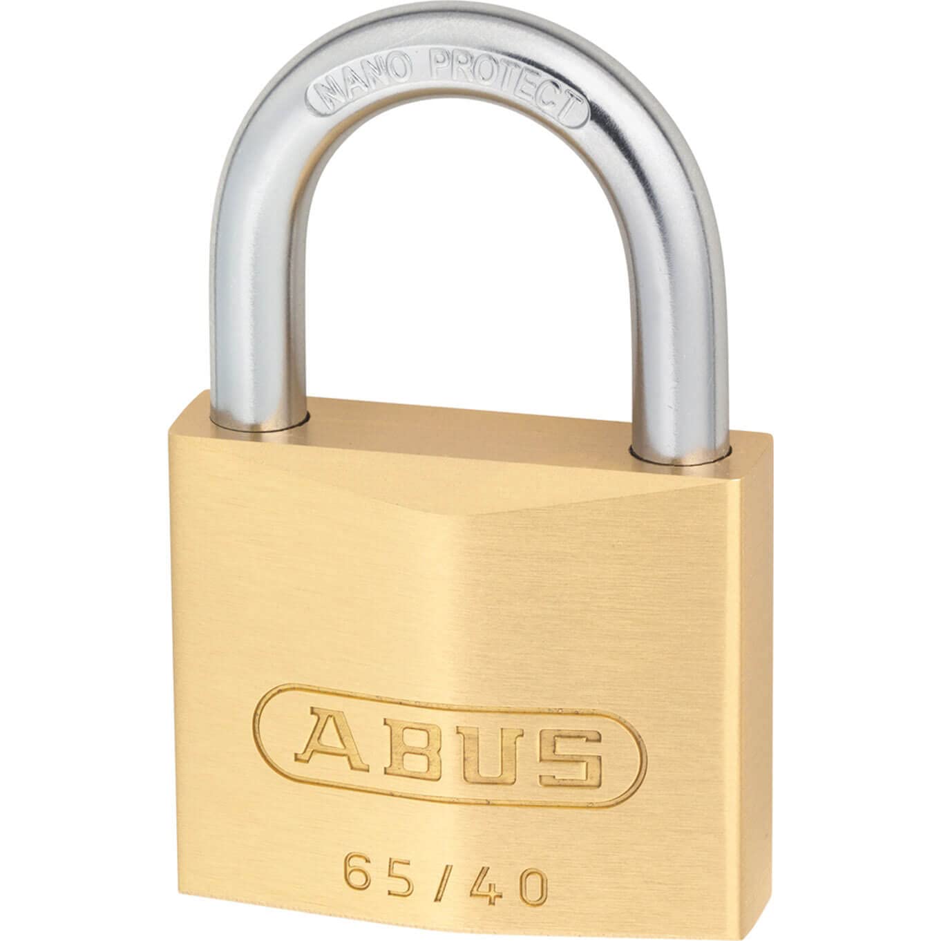 ABUS 03899 Brass Padlock with 404 Alike Keyed — image 1