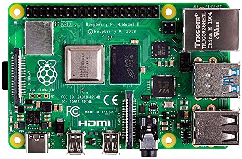 Raspberry SC15184 Pi 4 Model B 2019 Quad Core 64 Bit WiFi Bluetooth (2GB)