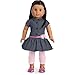 American Girl Truly Me Dot Dress Outfit in Bag for 18