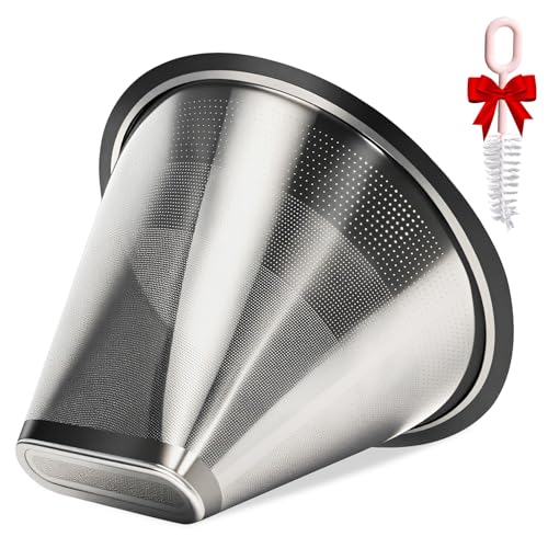 Photo 1 of ???????? for Moccamaster Filters, #4 Coffee Filter, Coffee Filter for Technivorm Moccamaster KBGV and KBT Coffee Machines, Metal Coffee Filter, Reusable Metal Filters.
