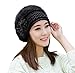 HINDAWI Women Girls Knitting Wool Snow Hat Crochet Winter Slouchy Beanie Skull Cap