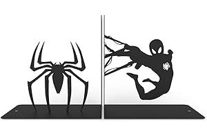 ESGO Spider Bookends, Dimensions: length: 18 cm (7”) x width: 12 cm (4.7”) x height: 18 cm (7”) (Per Pice).