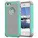 iPhone SE Case, iPhone 5/5s Case,Flybrid[drop Resistance][shockproof]soft Shock Absorption TPU Inner Sleeve & Impact-resistant Hard Plastic Case Back Cover Iphone 5,iphone 5s iphone se (Hot blue)