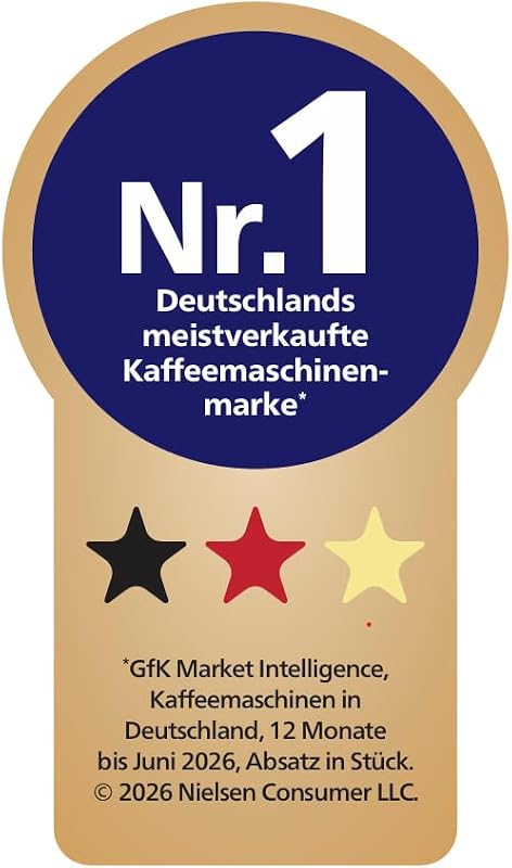 Kaffeevollautomat Panarello 3300 Serie, Schwarz, 5 Spezialitäten