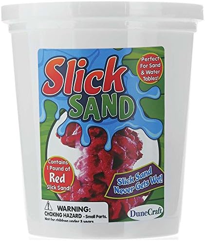 Dunecraft Red Slick Sand 1 oz Bucket Science Kit