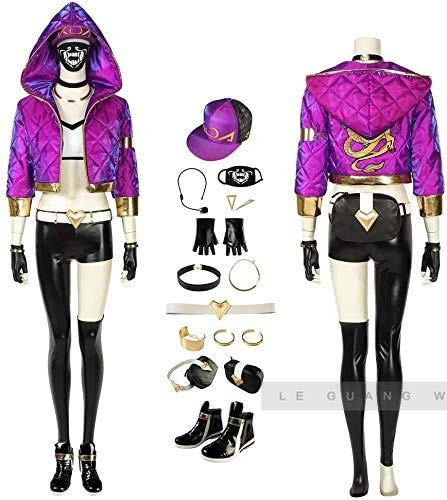 Mua League of Legends KDA K/DA Akari Akali Game Costume trên Amazon ...