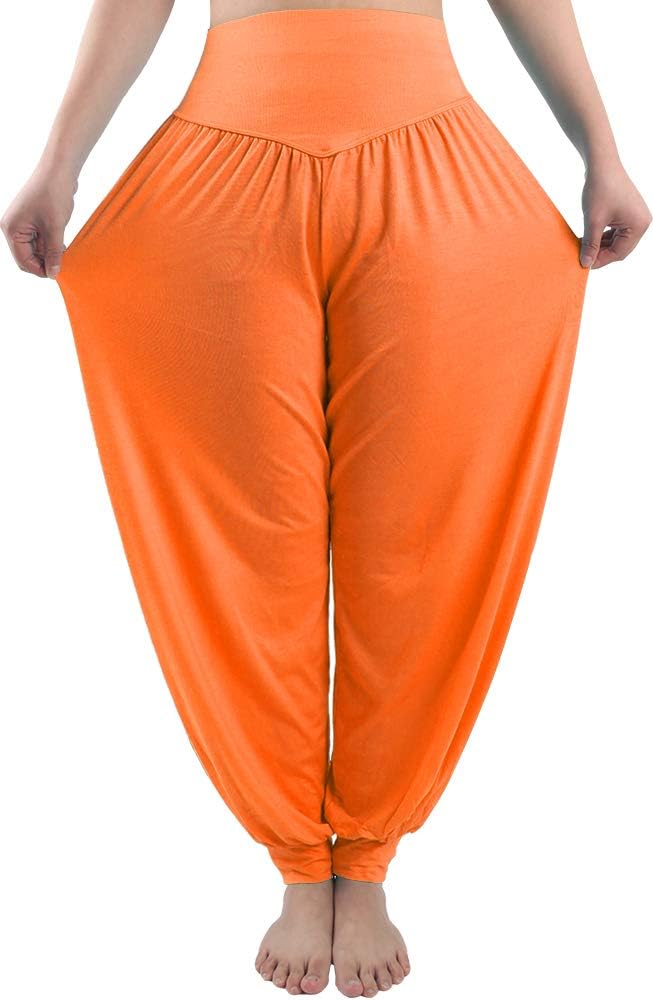fitglam Women's Harem Pants Loose Casual Lounge Yoga Pants Plus Size Joggers