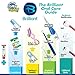 Brilliant Baby Finger Toothbrush - Silicone Gum Massager - Age 3 Months Old and Up, Dental Hygiene Essentials for Newborns through Toddler, Green, 1 Count (00553_GRN)