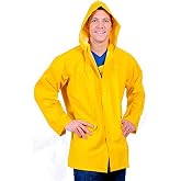 Galeton mens RAINCOAT, Yellow, Small US