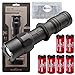 SureFire G2Z MV 800 Lumen Tactical Flashlight with Maxvision Bundle with 4 Extra CR123A Batteries and Lightjunction Battery Case