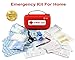 SHBC First aid kit (152 Piece) FDA Medical Supplies Small Waterproof Emergency at Home, Outdoors, Boat, Car, Camping, Workplace, Travel, Hiking & School; Survival.