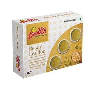 Daadi’s Besan Laddoo & Atta Gond Laddoo Pure Ghee 200g (Pack of 2)
