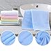 Yoofoss Washcloths Bamboo Face Towel Hand Cloth Set 10-Pack for Bathroom-Hotel-Spa-Kitchen Multi-Purpose, Ultra Soft, Absorbent, 12