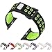 Band for Apple Watch 38mm 42mm, NaHai Soft Silicone Replacement Sport Wristband for Apple Watch Series3, Series 2, Series 1, Sport, Edition