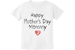 Tstars Happy Mother's Day Mommy T-Shirt for Kids Gift for Mom Toddler & Youth Shirt for Boys & Girls