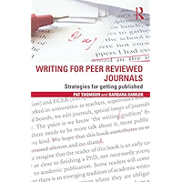 Writing for Peer Reviewed Journals: Strategies for getting published book cover