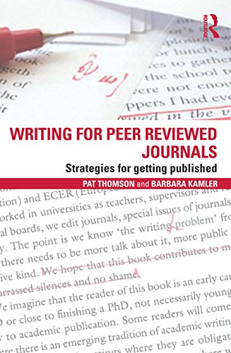 Kindle Store,Kindle eBooks,Education & Teaching Writing for Peer Reviewed Journals: Strategies for getting published Pat Thomson,Barbara Kamler
