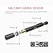 infray LED Pen Light Flashlight (2PACK), Zoomable, Small EDC 220 Lumens Penlight for Inspection, Repair, Camping. IPX5 Water-Resistant, 3 Modes (High, Low, Strobe)