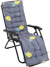DKIEI Printed Floral Sun Lounger Cushion 168x48x8cm Pineapple
