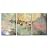 3 Piece Canvas Wall Art - Scratched Acrylic and Oil Paints Layers - Sgraffito - Modern Home Art Stretched and Framed Ready to Hang - 24"x36"x3 Panels