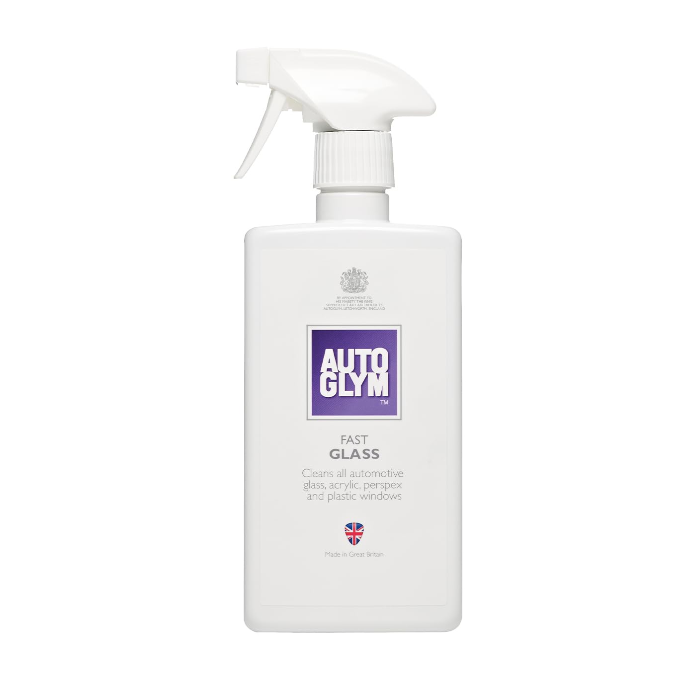 Autoglym Fast Glass, 500ml - Streak Free Car Cleaner for Windscreen, Windshield, Window Cleaning, Mirrors and More