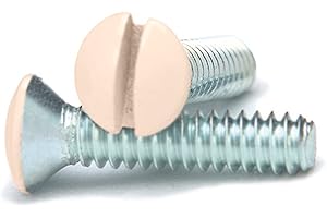 AMERELLE PSIV Wallplate Screws, 1/2", Ivory